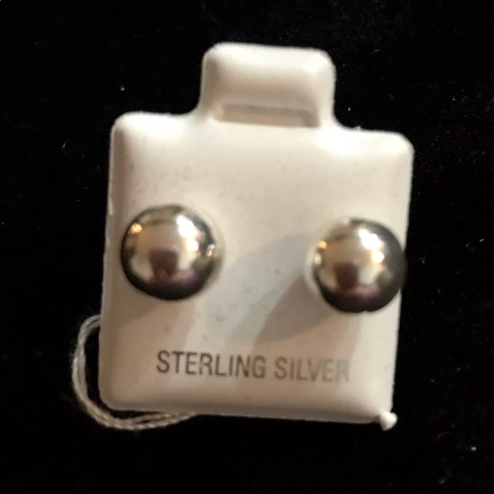 Large Silver Studs